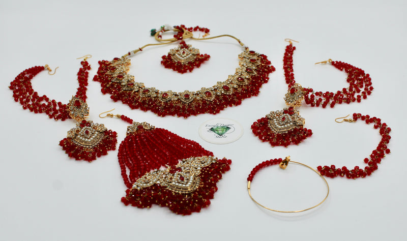 Traditional Pakistani Bridal Set - E1129