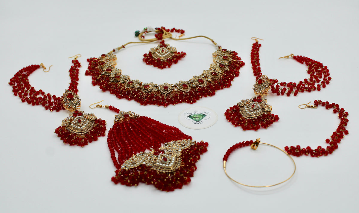 Traditional Pakistani Bridal Set - E1129