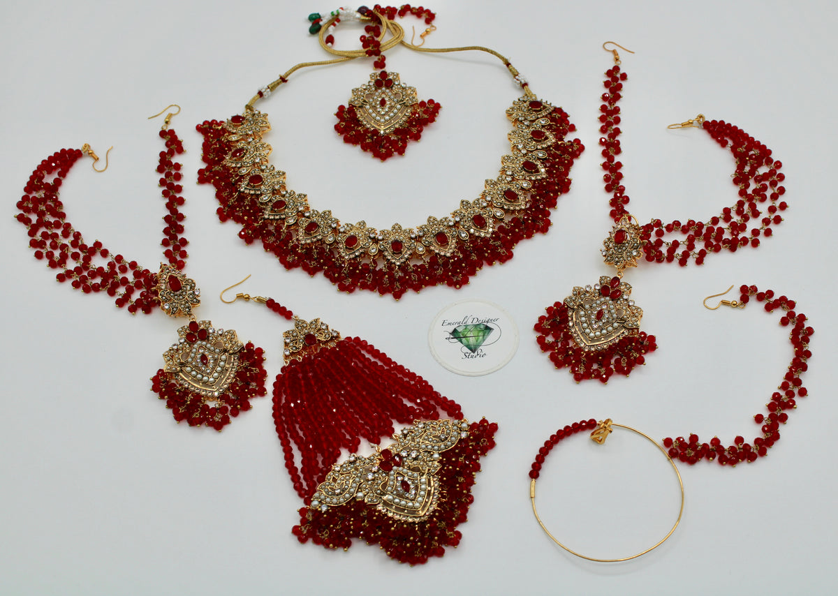 Traditional Pakistani Bridal Set - E1129